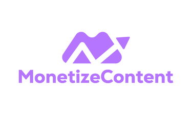 MonetizeContent.com - Creative brandable domain for sale